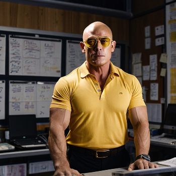 Hunter s thompson buff in his writing room