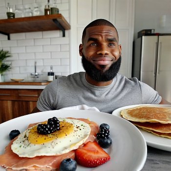 Lebron james breakfast routine
