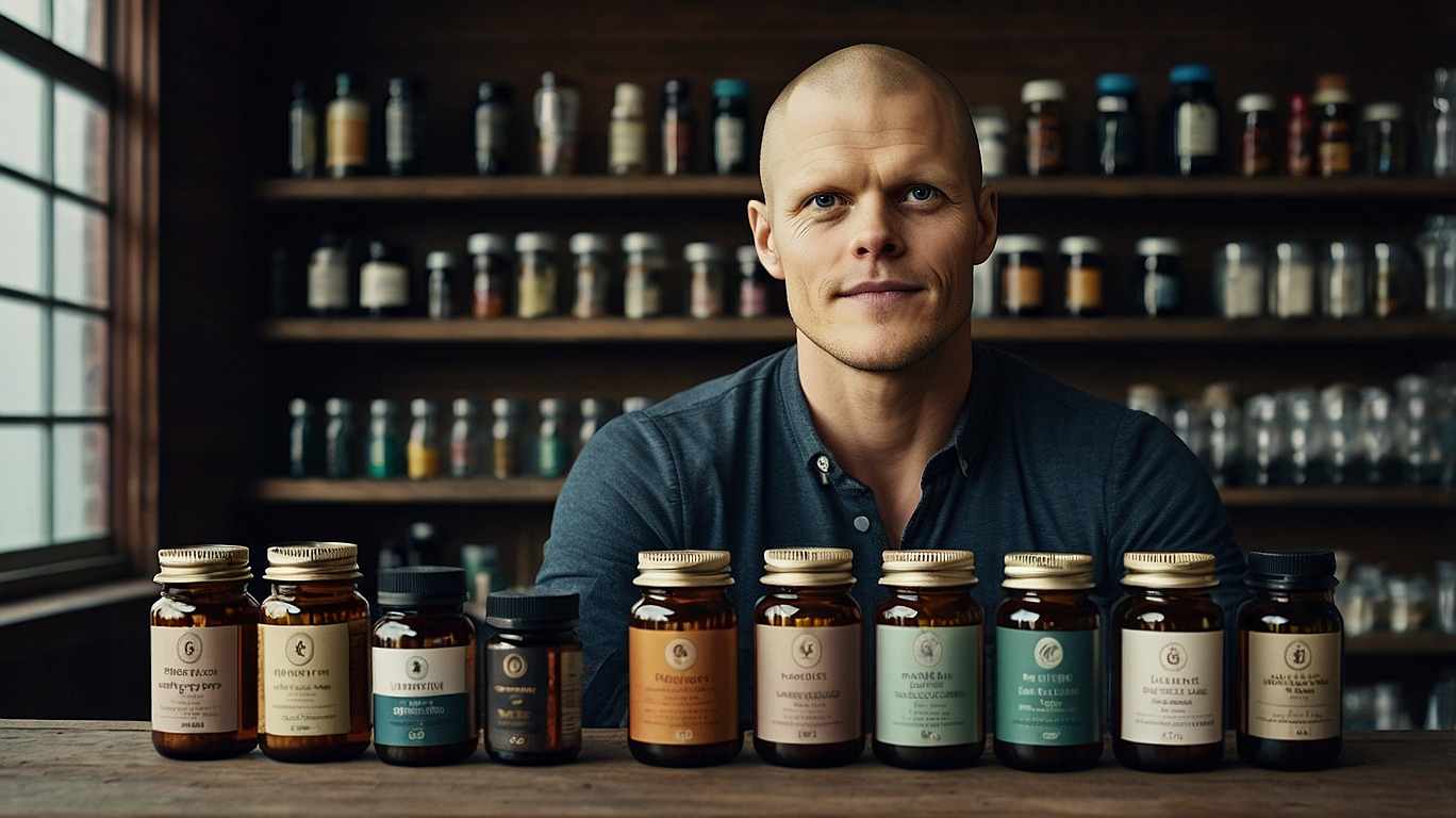 Tim Ferriss Shows his supplement stack