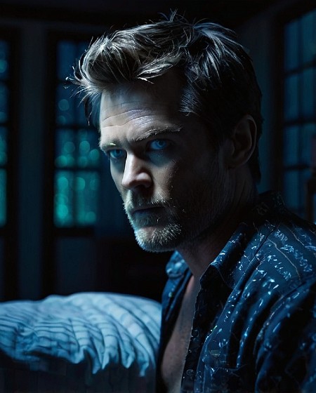 Tom Brady Getting ready for sleep