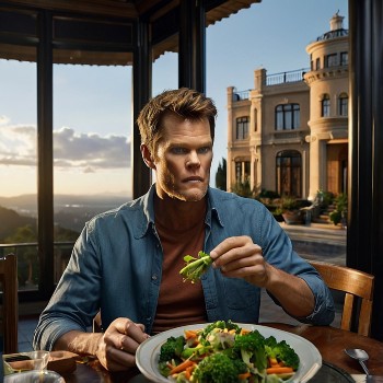 Tom brady eating plant based dinner