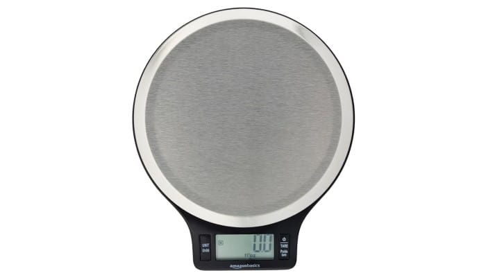 Kitchen scale for meal prep