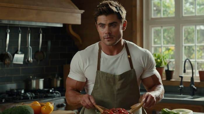 Zac Efron meal prep routine