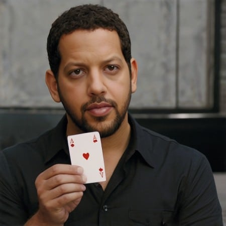 David Blaine card trickster