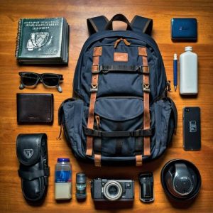 College Student everyday carry layout