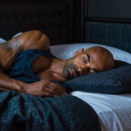David Goggins Sleeping