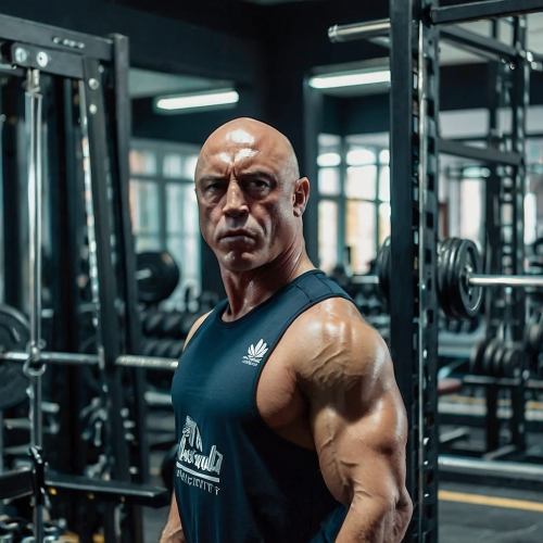 Joe rogan in the gym