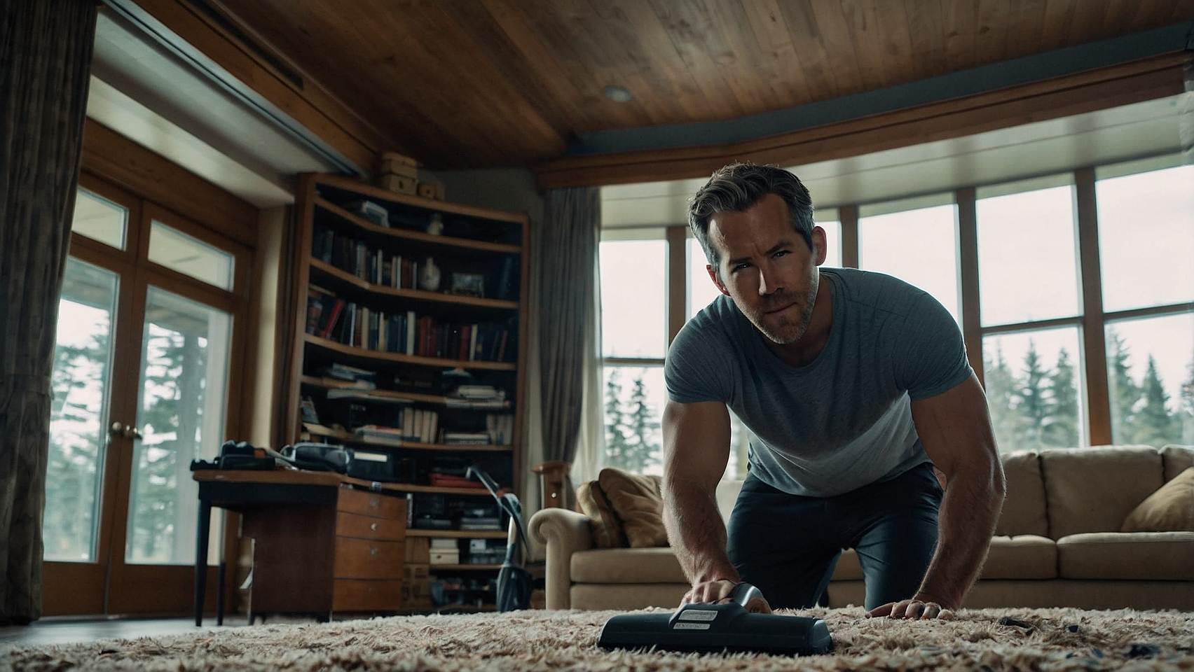 Ryan Reynolds Resetting His Space