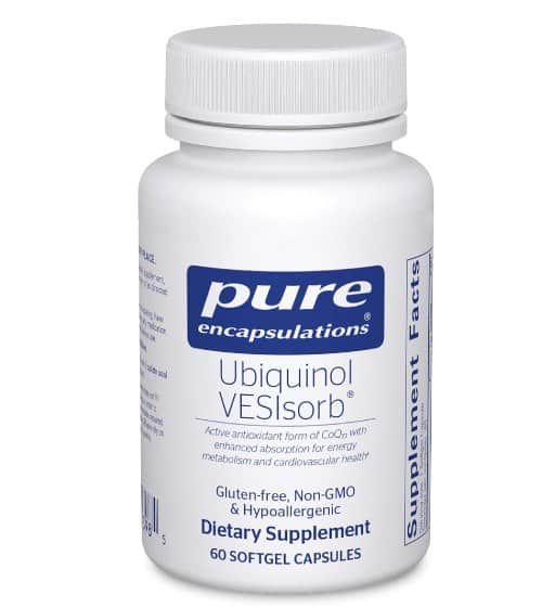 Ubiquinol Pure Encapsulations Longevity Supplement picks